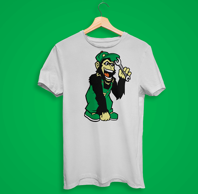 the monkey logo